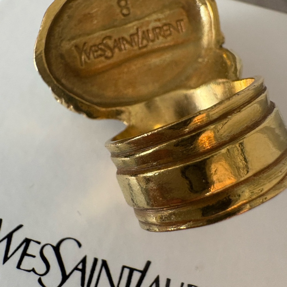 Yves Saint Laurent Vintage Arty Ring - Picture 3 of 7